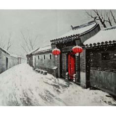 北京胡同   红灯笼