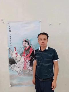 中美协赵健，人物美女系列